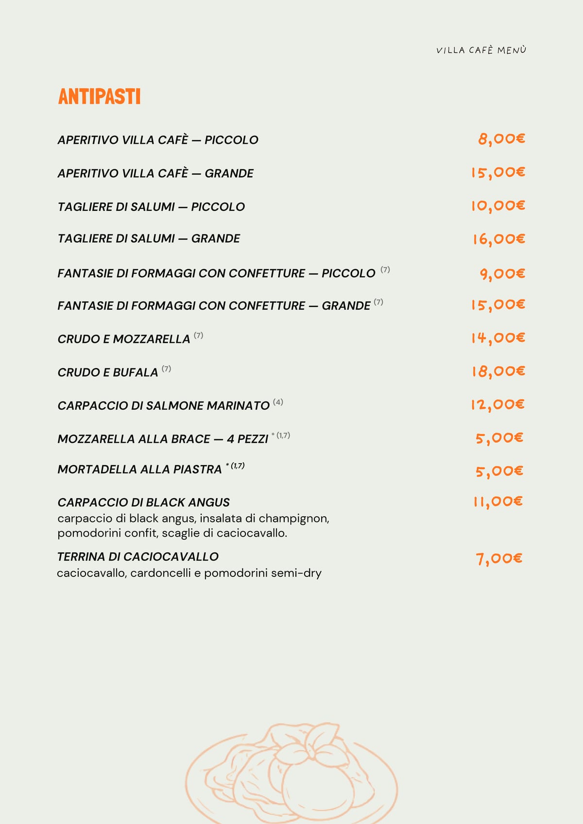 La pagina degli antipasti, fra aperitivi, taglieri e carpacci